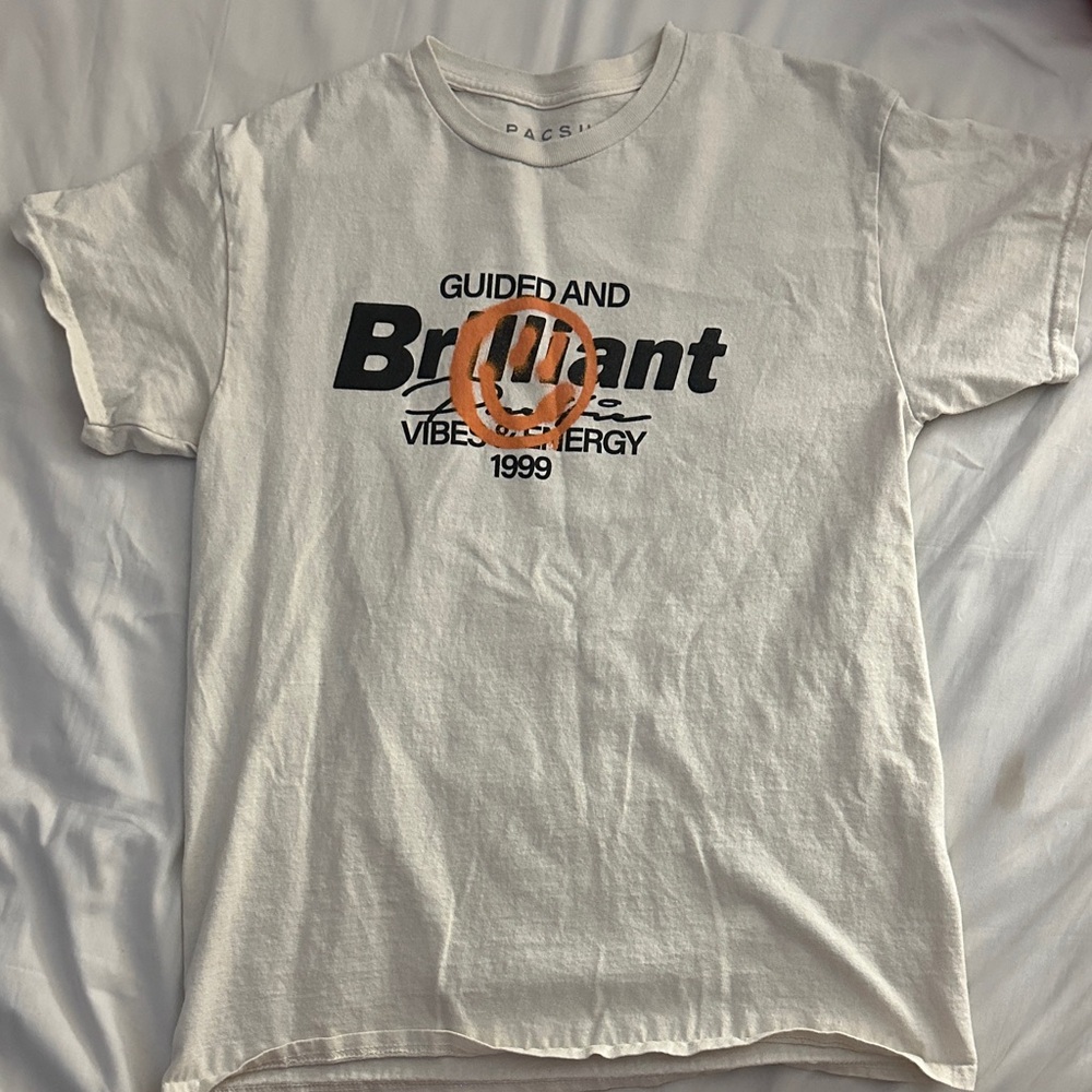 PacSun White Graphic Tee